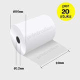 Thermische Kassarol - 80x80x12 - (20 stuks)